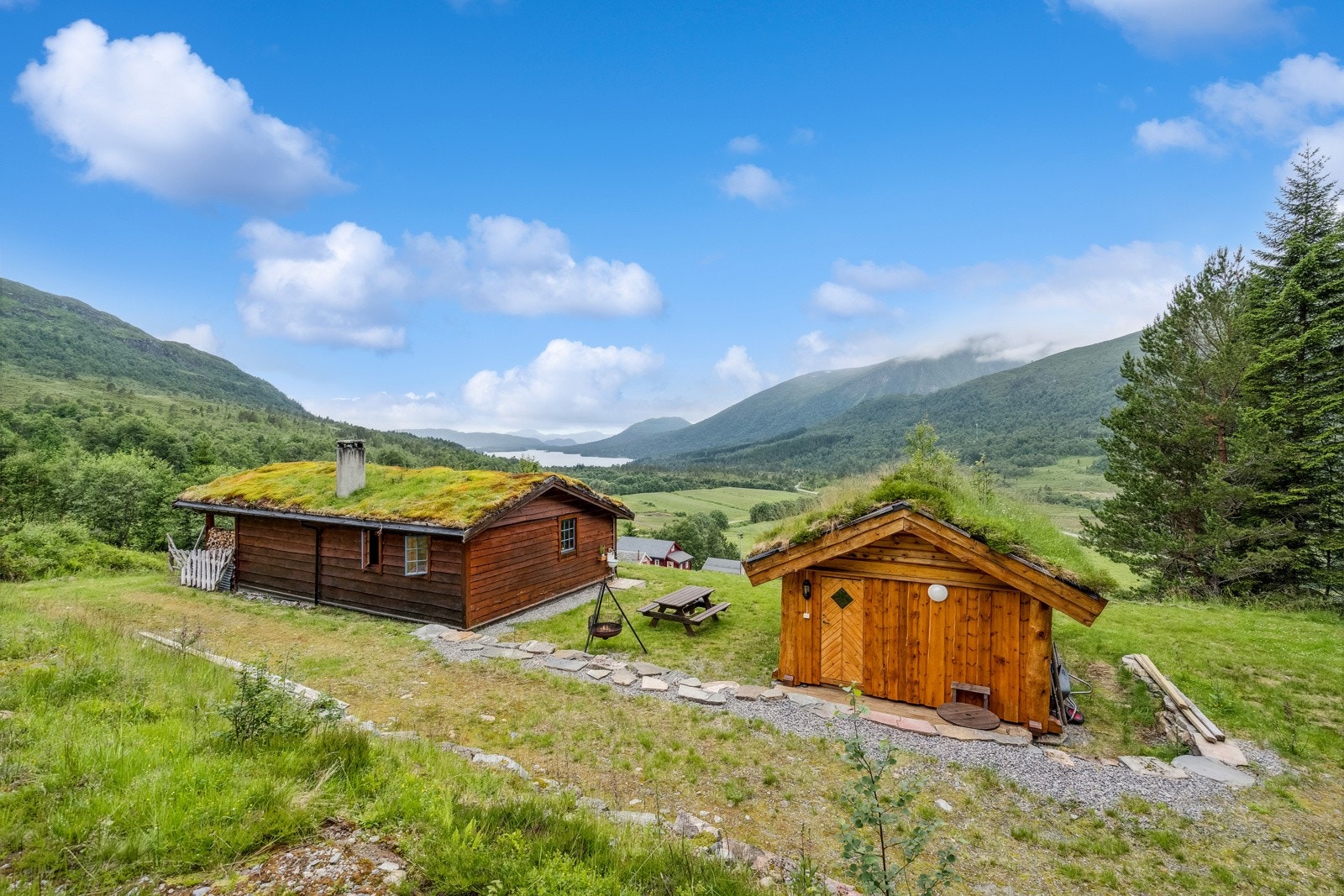Seter, seterbu/hytte og anneks Galleribilde
