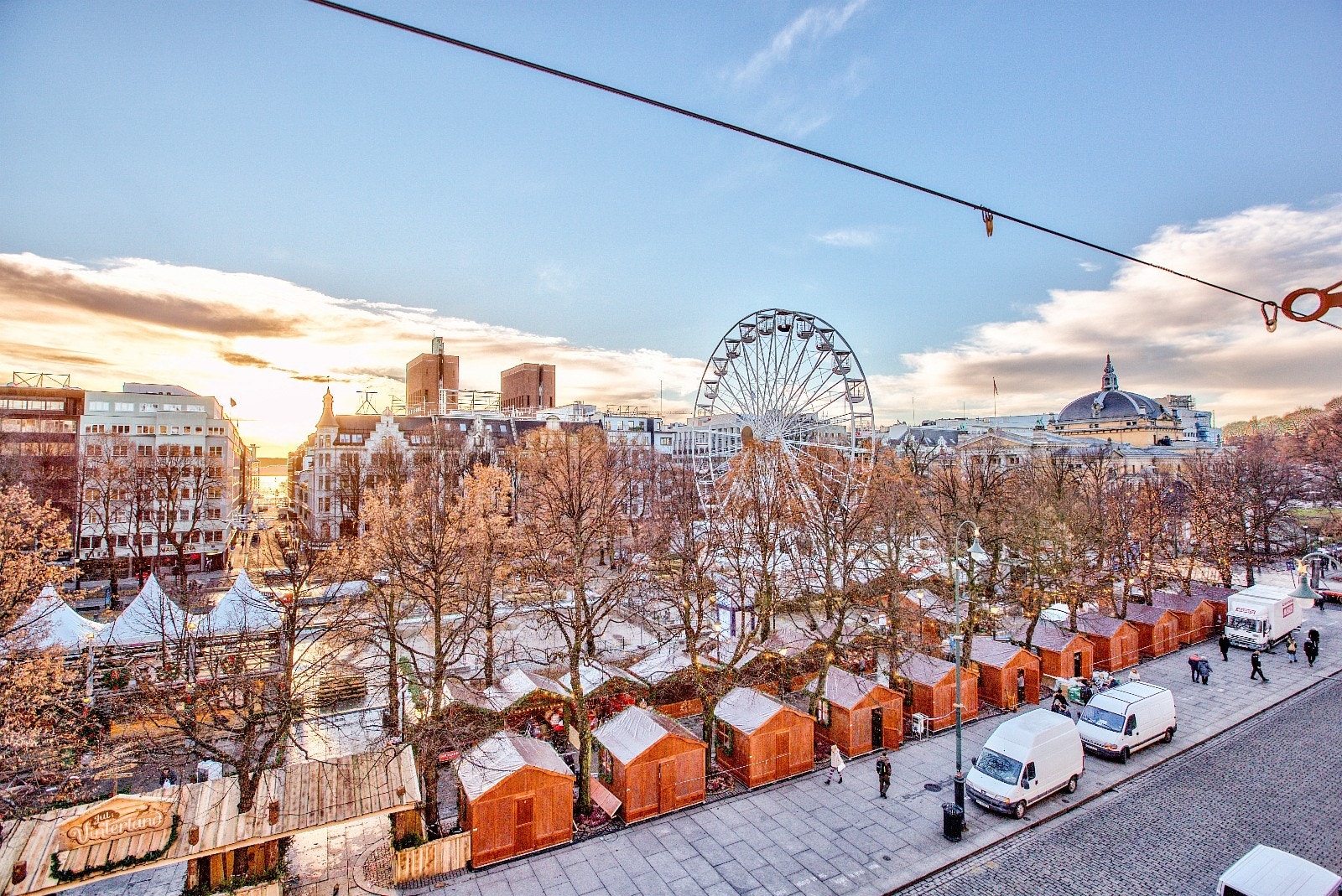 Utsikt fra 4. etg Galleribilde