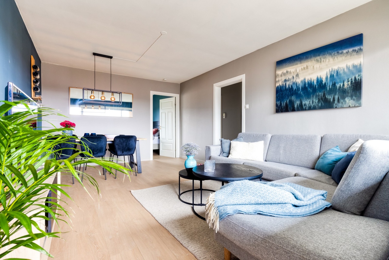 En pen og velholdt 4-roms leilighet med svært god planløsning og gode lysforhold Galleribilde