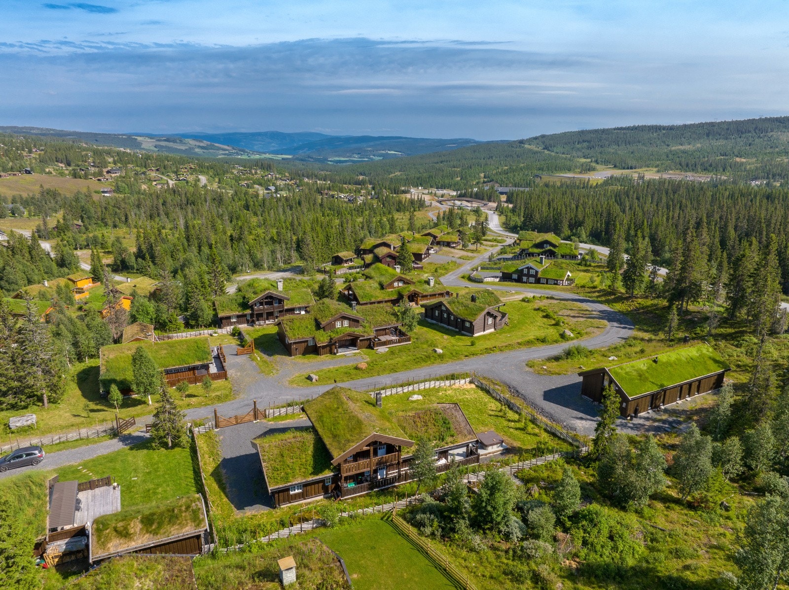 Tomten er på 944 kvm. Galleribilde