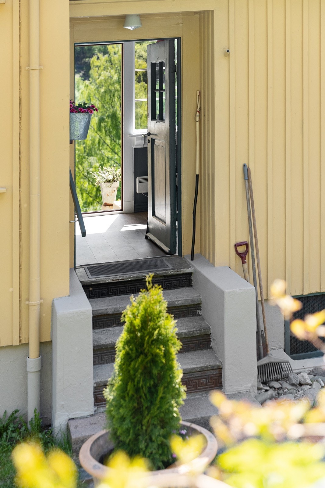 Inngangsparti Galleribilde