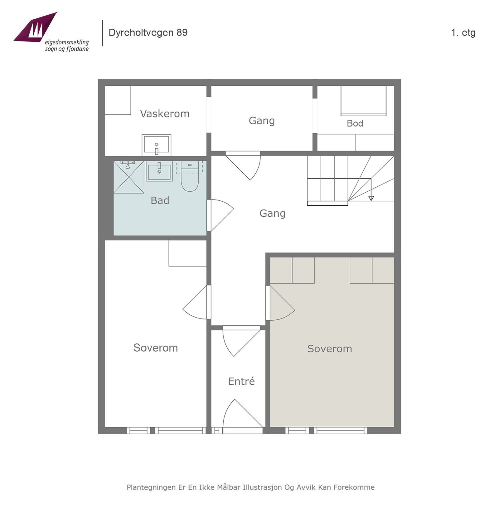 Planteiking 1.etasje Galleribilde