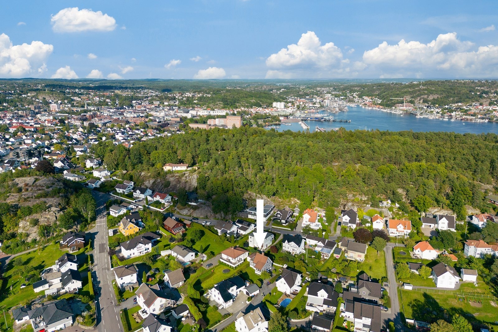 Dronebilde Galleribilde