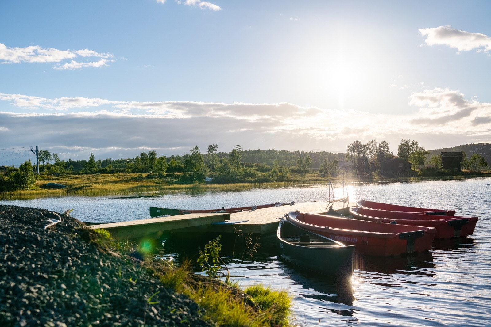 Det er også et godt utvalg av fine badeplasser Galleribilde