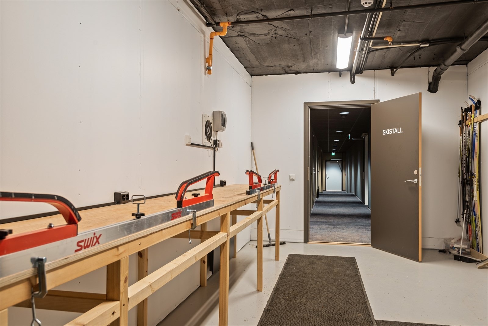 Sameiet har felles smørebod. Galleribilde