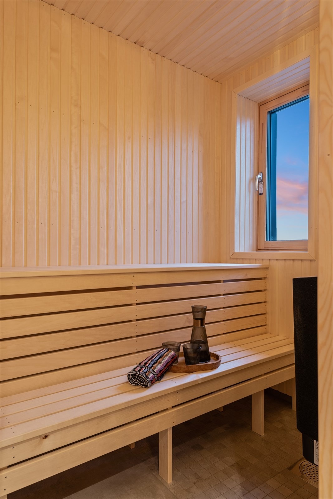 Romlig badstue i forbindelse med baderom I. Galleribilde