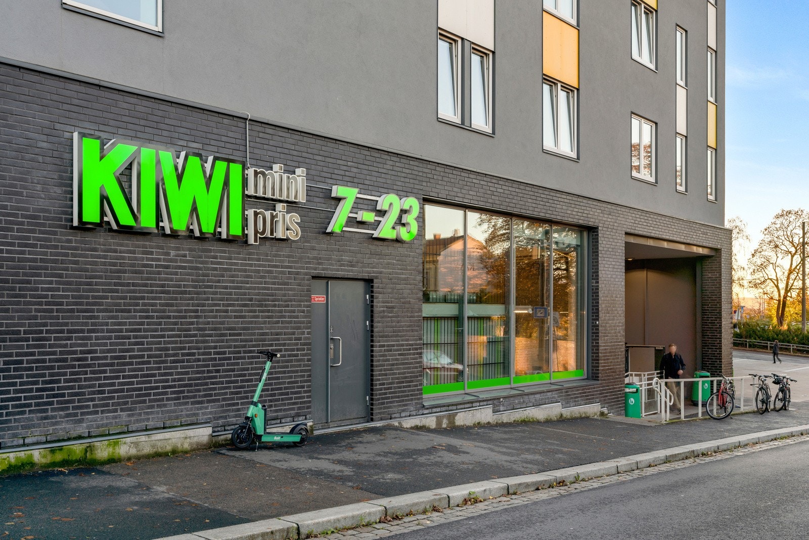 Ellers ligger Kiwi 100 lenger ned i gata fra Bunnpris Galleribilde