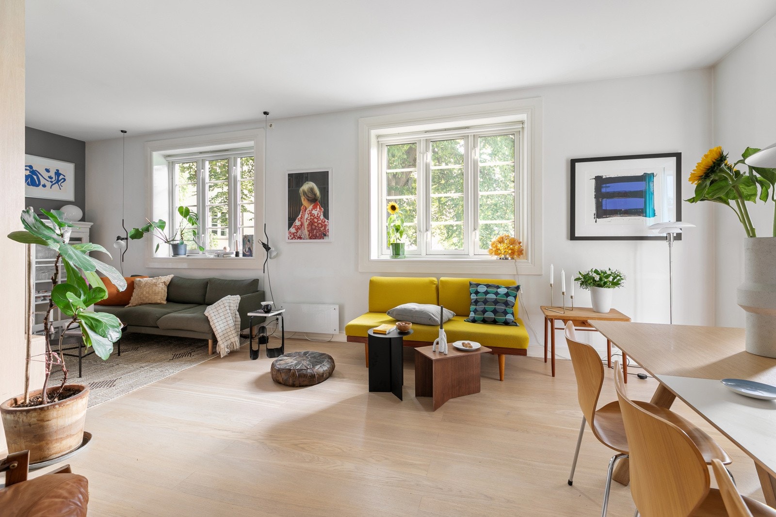 Leiligheten har siden 2010 blitt totaloppusset og holder en attraktiv og moderne standard. Galleribilde