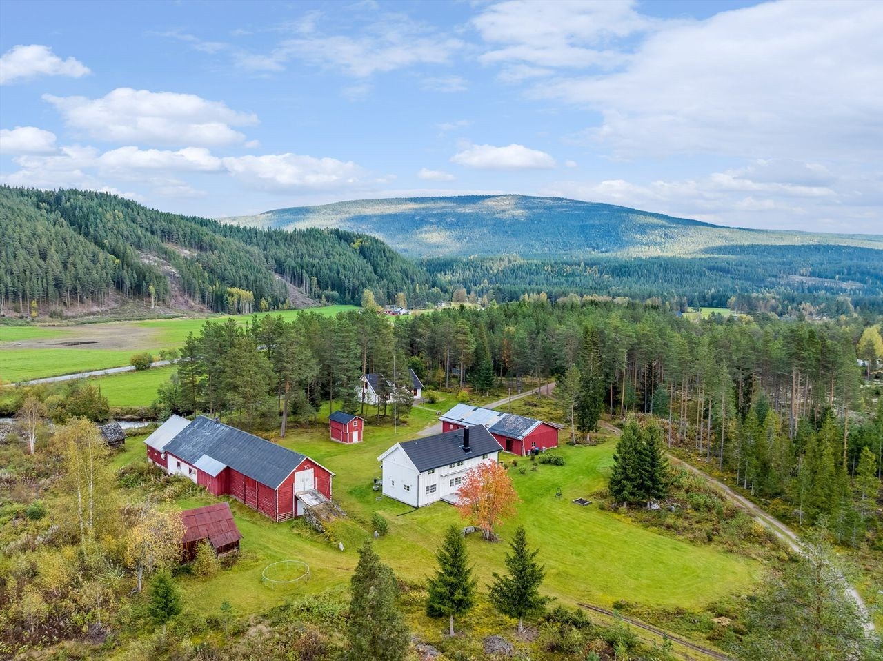 Oversiktsbilde mot sør Galleribilde