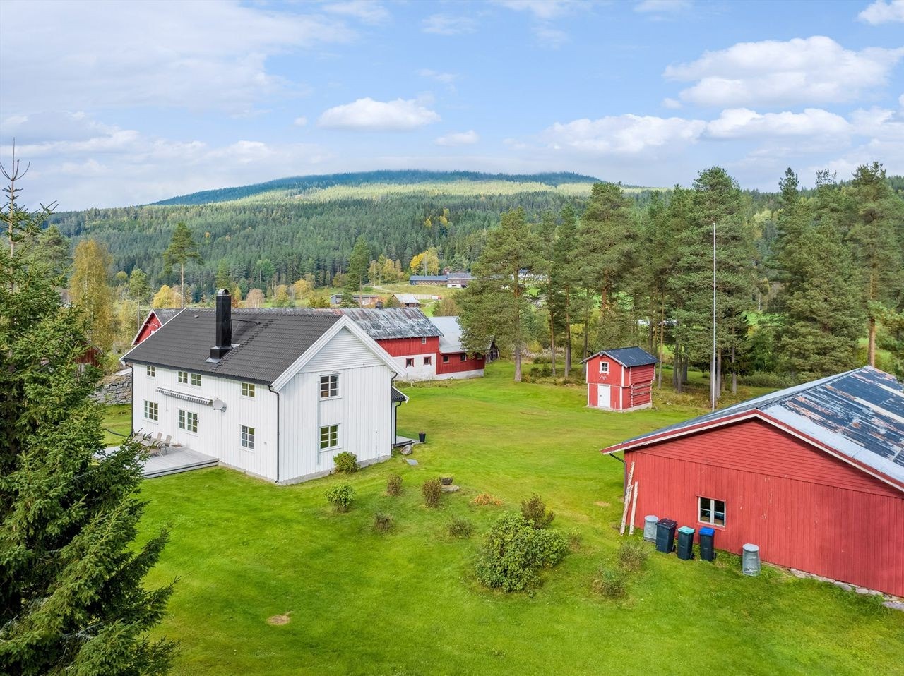 Gårdstunet sett fra sør Galleribilde