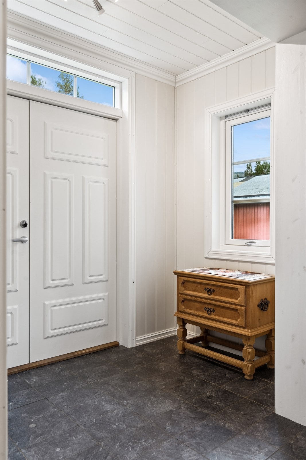 Våningshus, yttergang Galleribilde