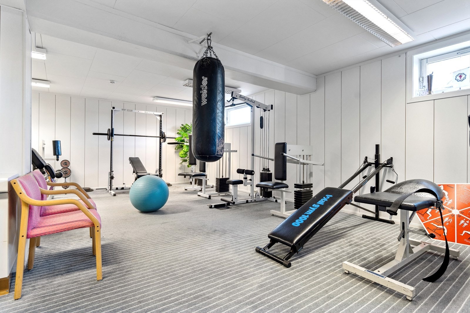 Treningsrom til fri benyttelse for de som har leilighet. Galleribilde