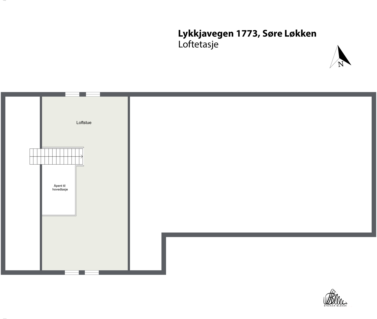 Hovedhus 2.etasje Galleribilde