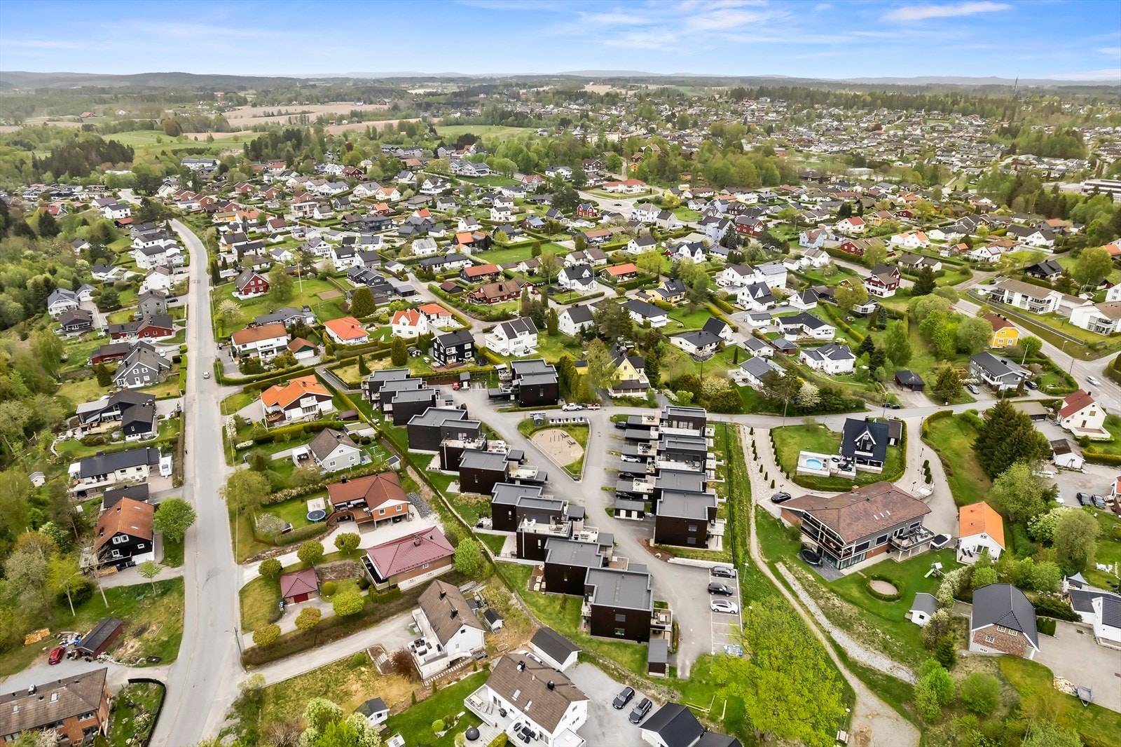 Dronefoto Galleribilde
