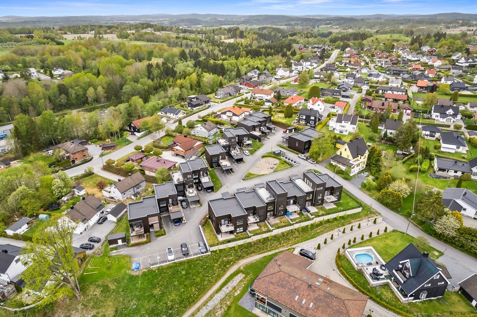 Dronefoto Galleribilde