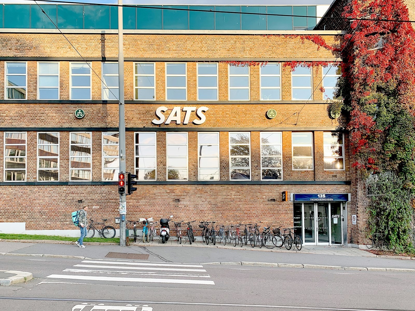 For den treningsglade er det kun 5 min gange til Sats Carl Berner. Galleribilde