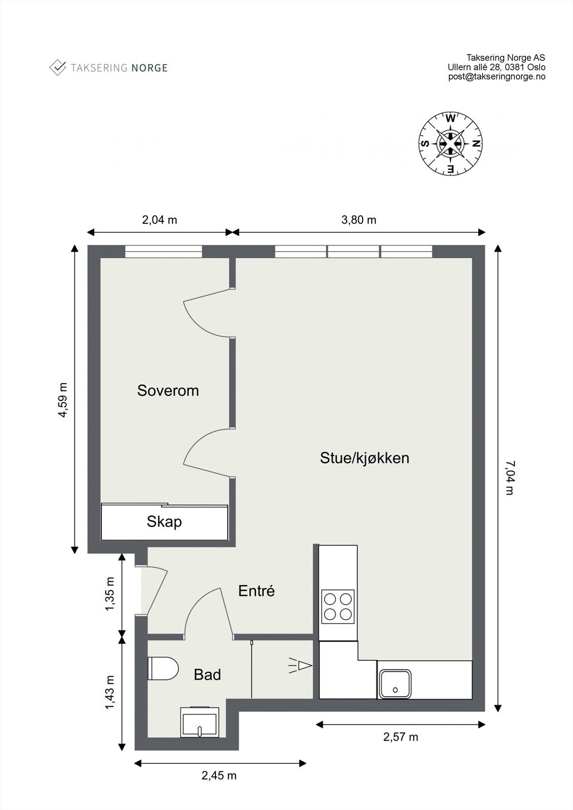 Plantegning. Galleribilde