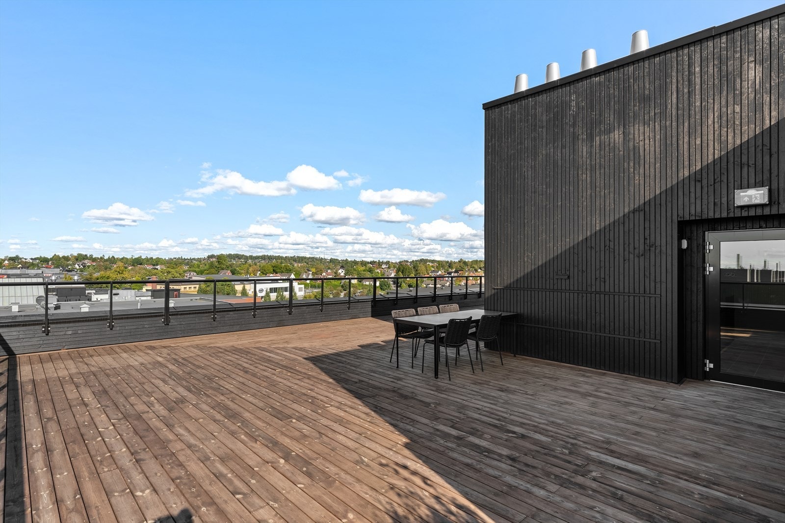 Sameiet har en felles takterrasse Galleribilde