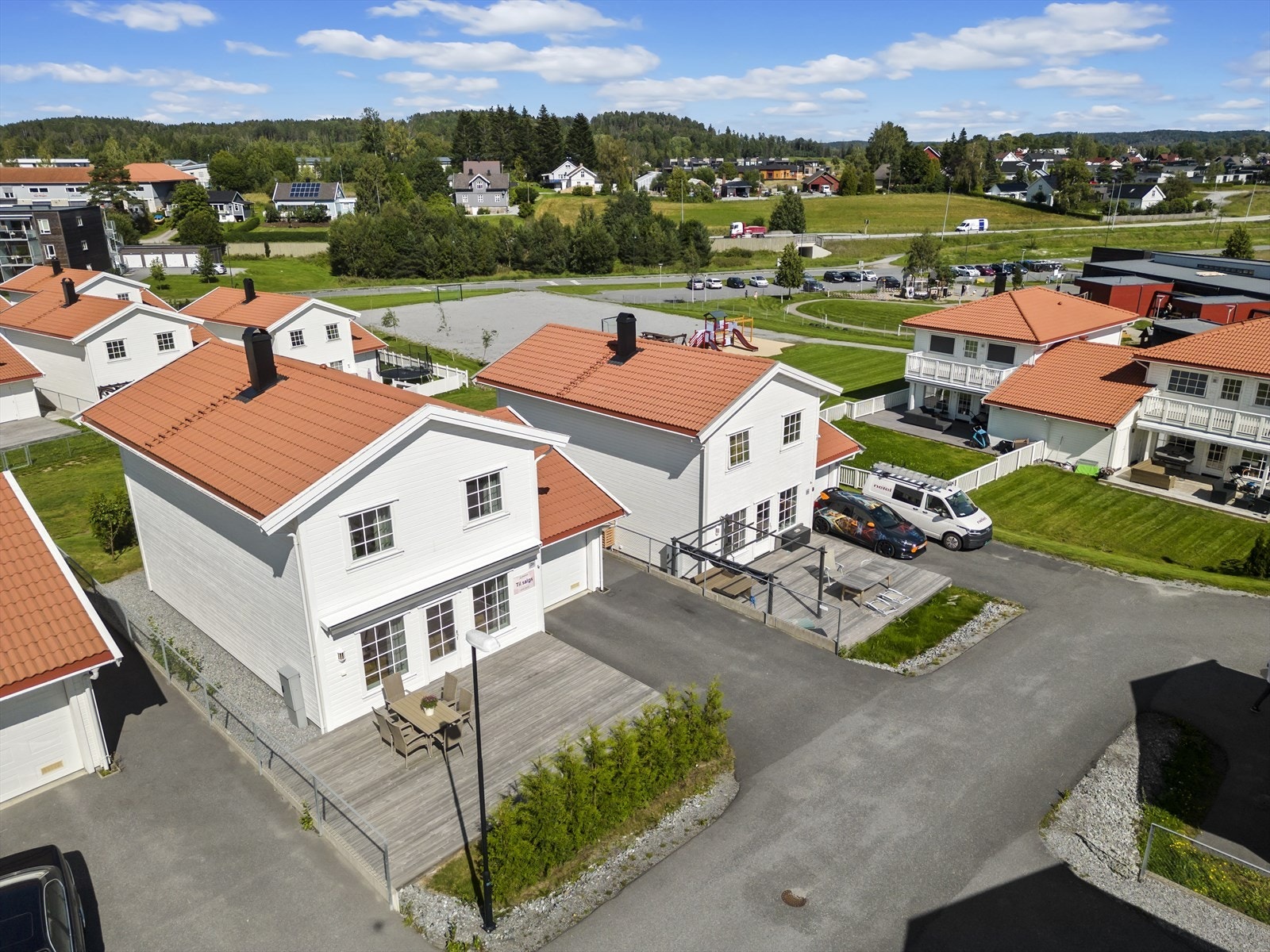 Dronefoto Galleribilde
