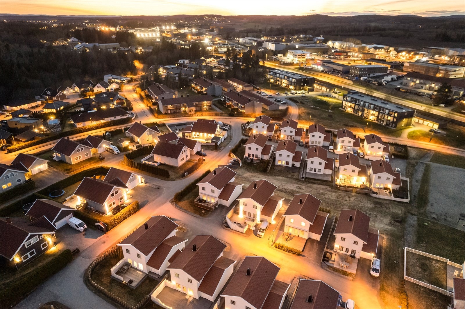Dronefoto Galleribilde