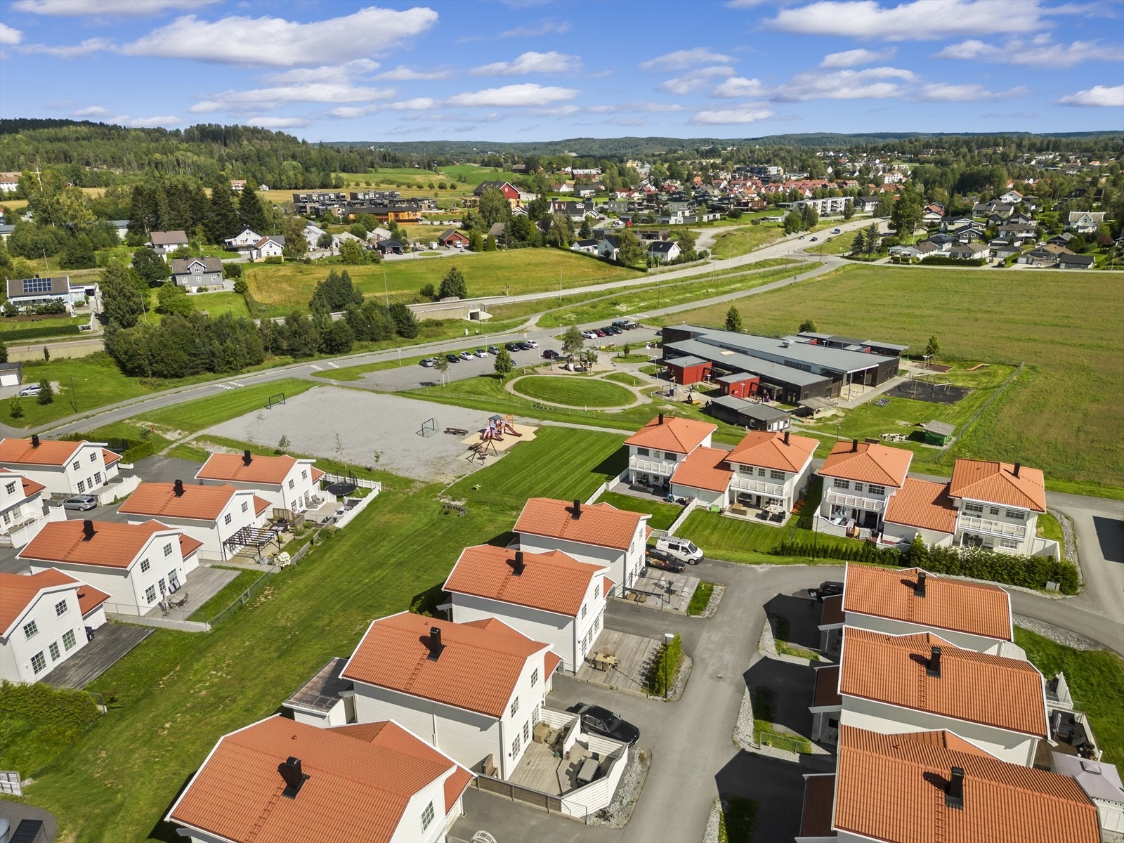 Dronefoto Galleribilde