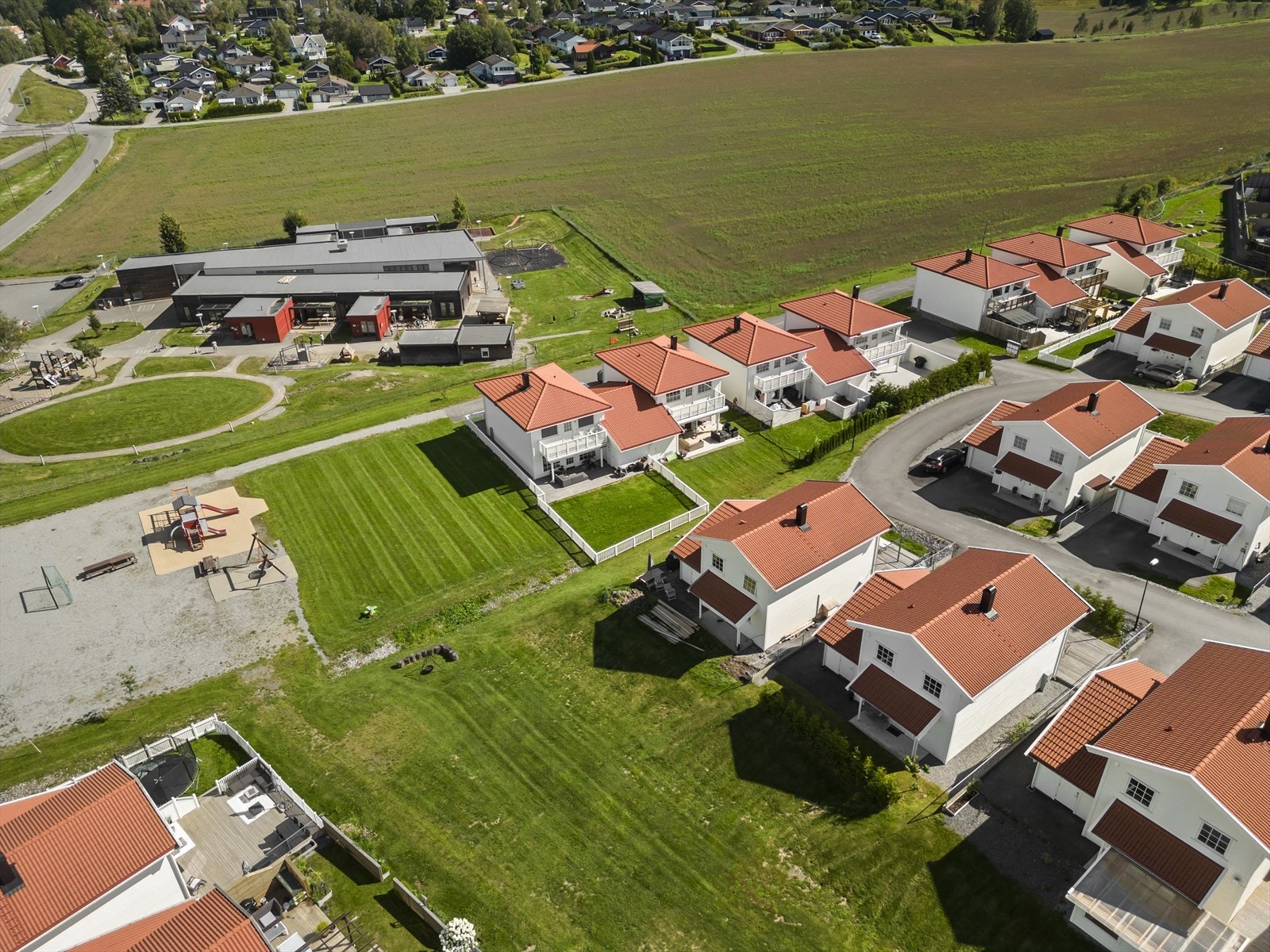 Dronefoto Galleribilde