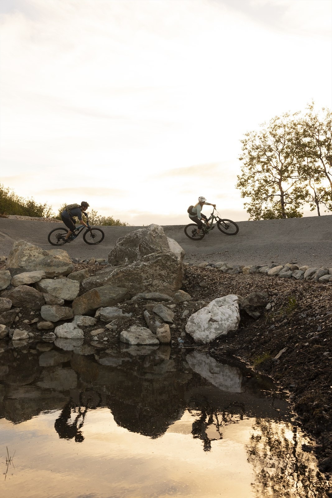 Det er mange muligheter for sykkelentusiasten. Foto: Kalle Hagglund. Galleribilde