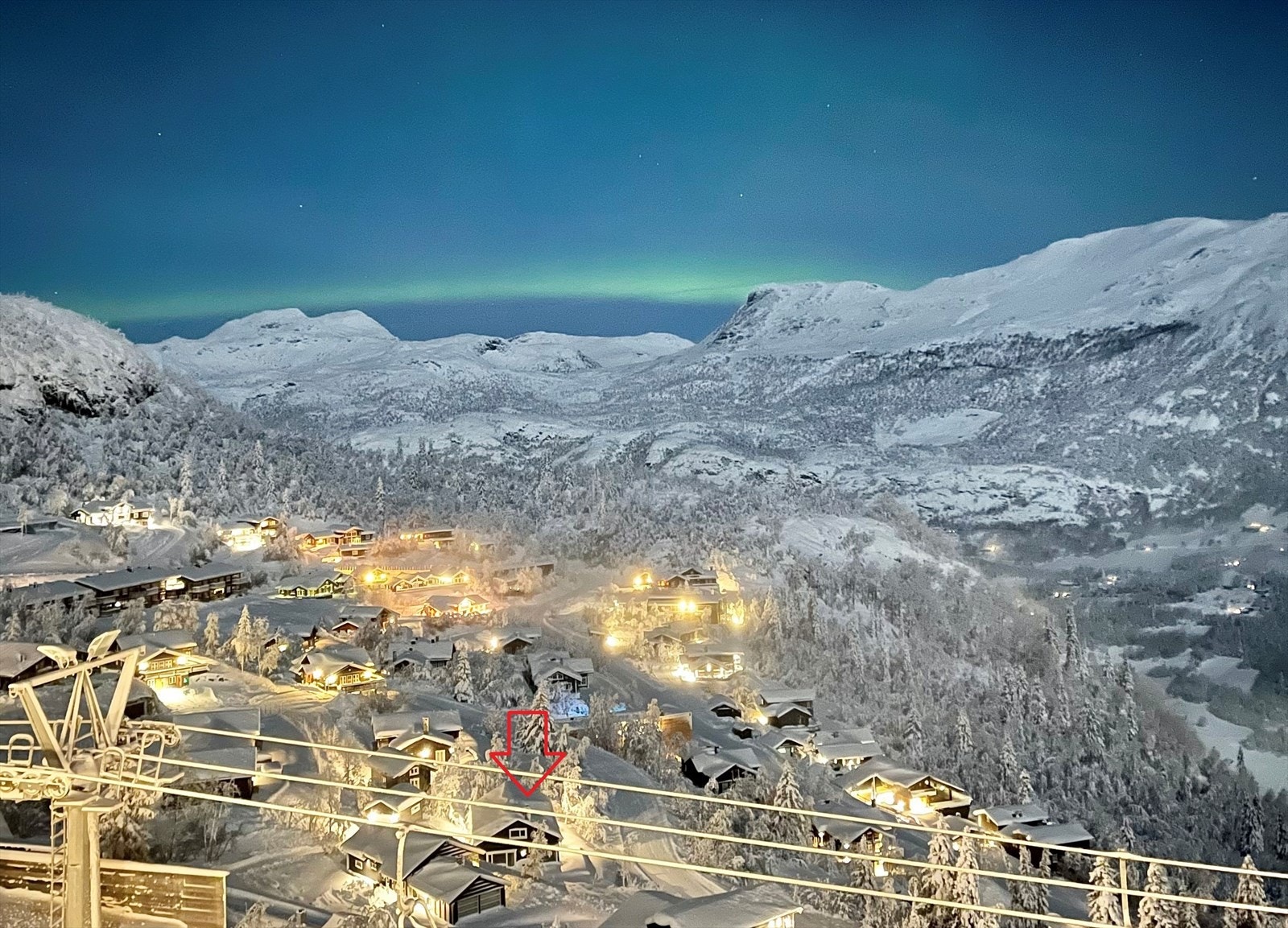 Her bor du midt i skieventyret samtidig som du har kort vei til suverene tilbud på Skarsnuten hotell - Bilde:@irister Galleribilde