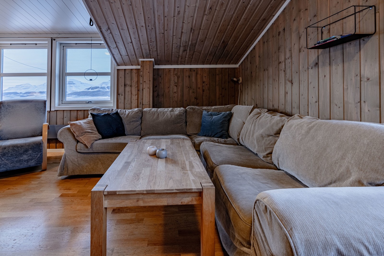 Nydelig utsikt fra vinduene i denne etasjen Galleribilde