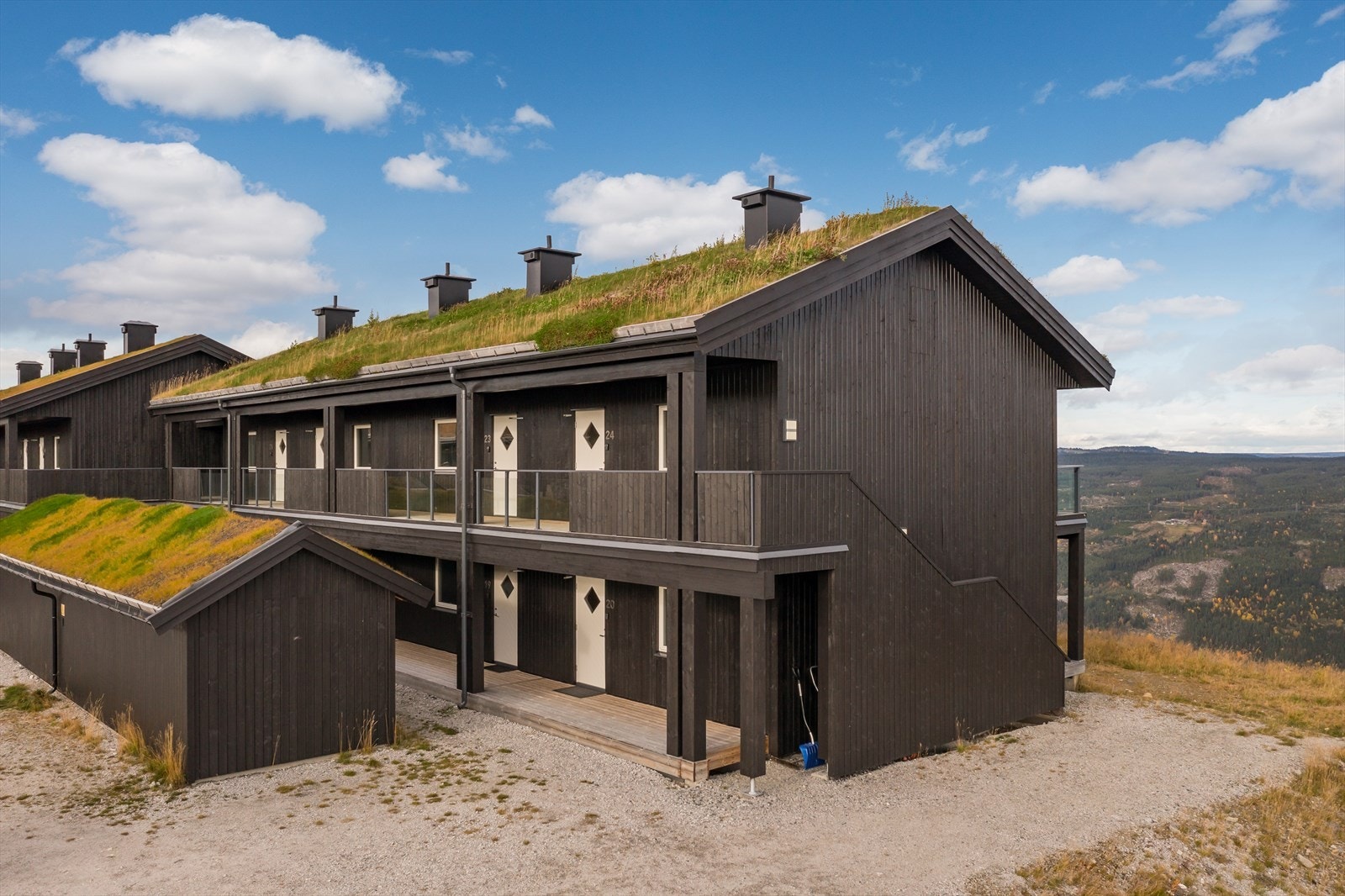 Enkel adkomst fra bakkeplan. Galleribilde