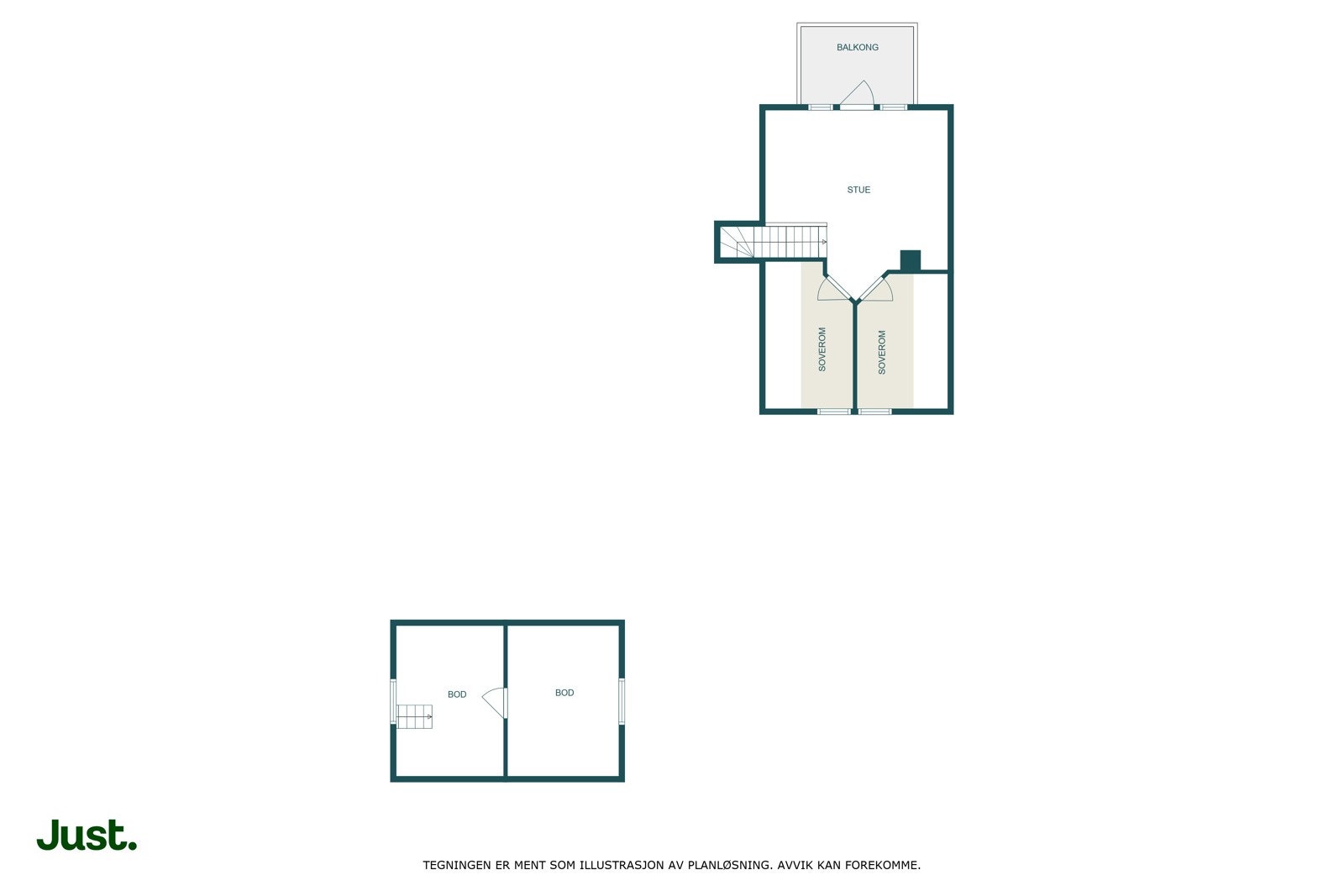 Planskisse loftsplan Galleribilde