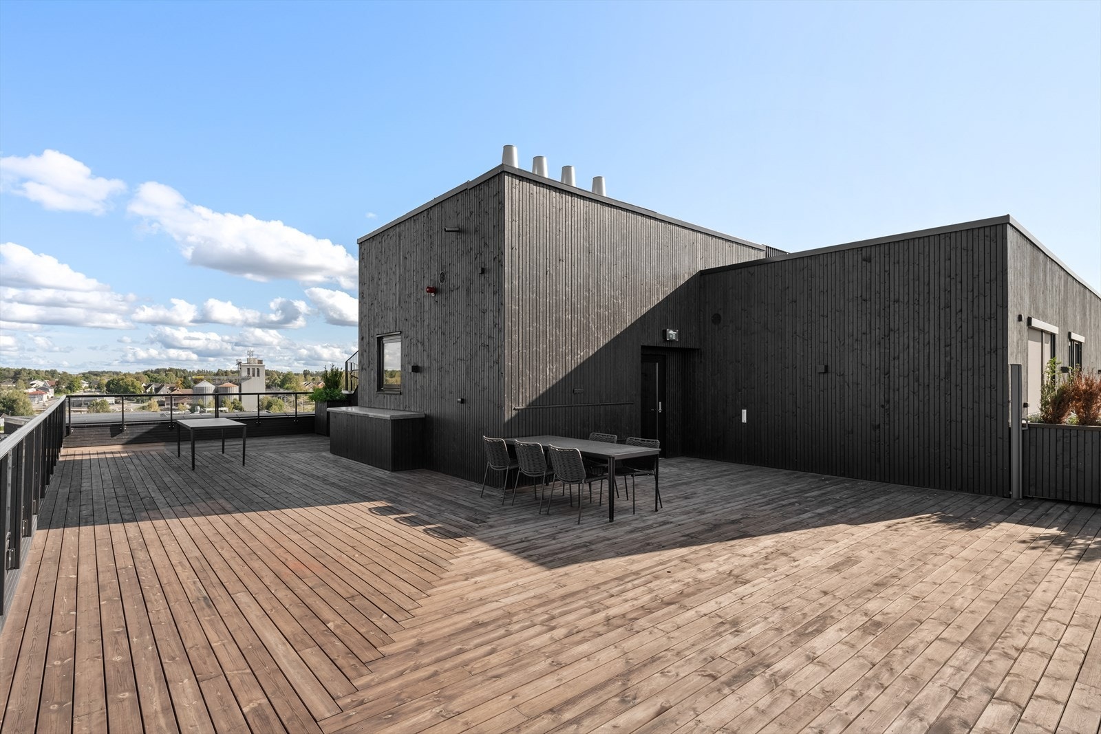 Sameiet har en felles takterrasse Galleribilde