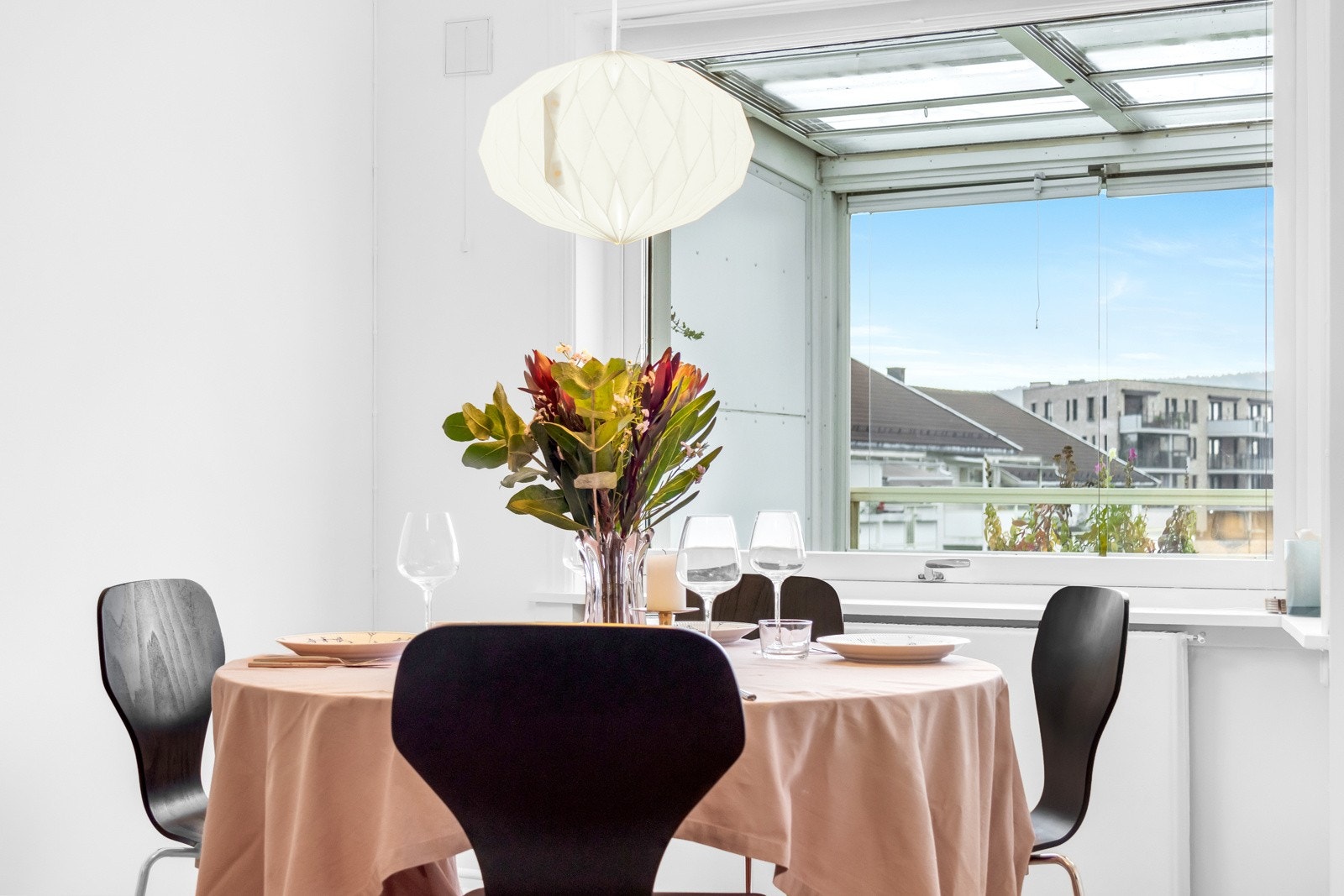 Nydelig spiseplass. Galleribilde