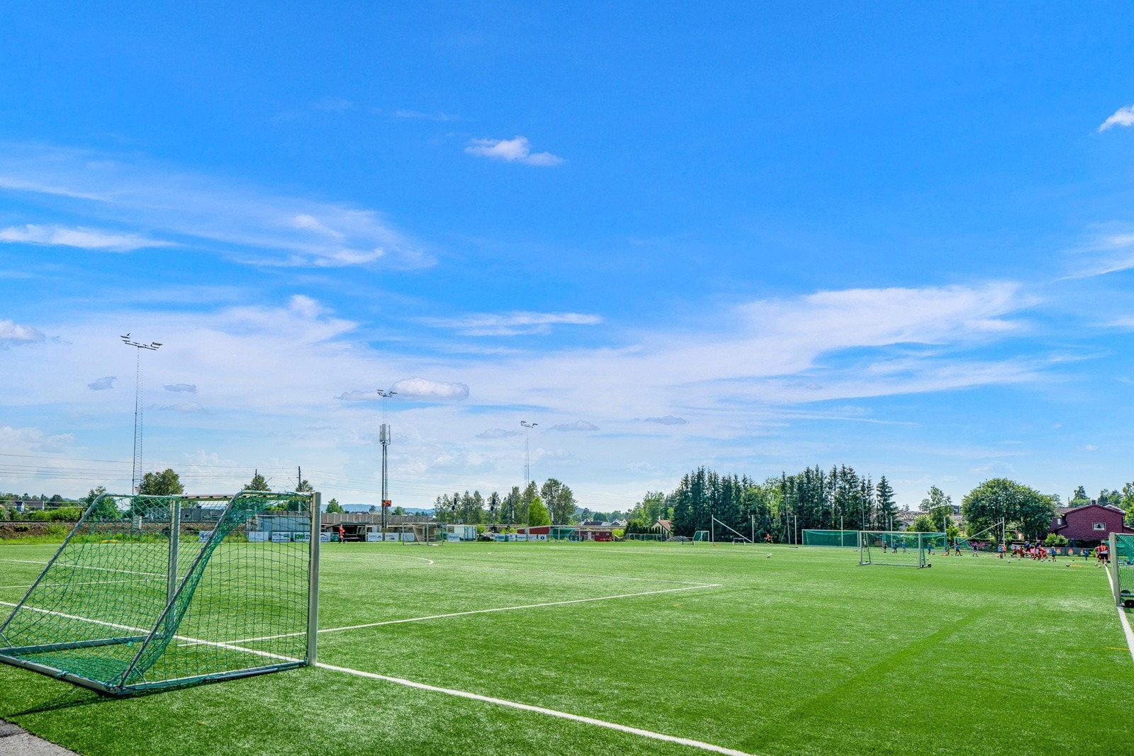 Fotballbane. Galleribilde