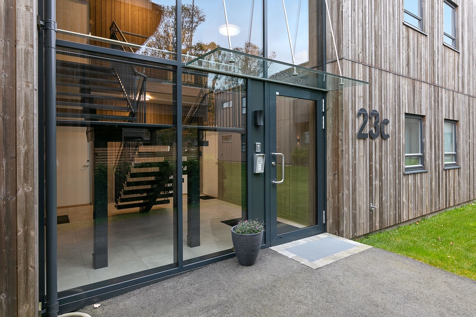 Tøft og morderne inngangsparti Galleribilde