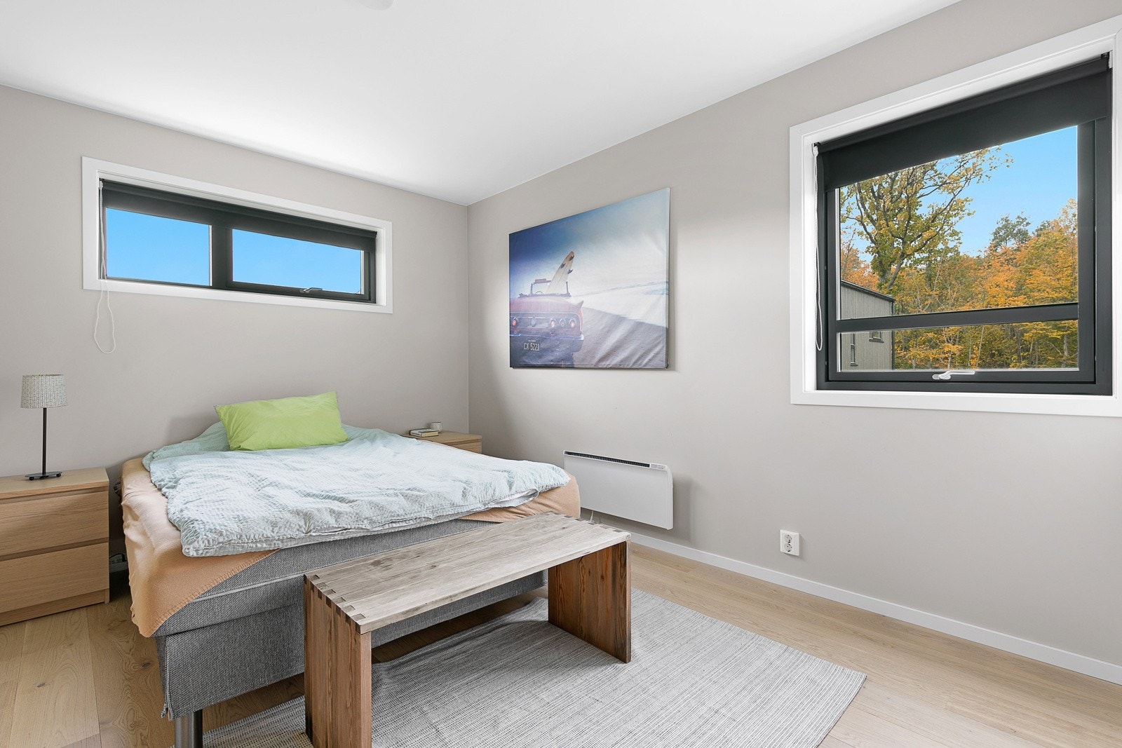 Hovedsoverom med garderobeskap Galleribilde