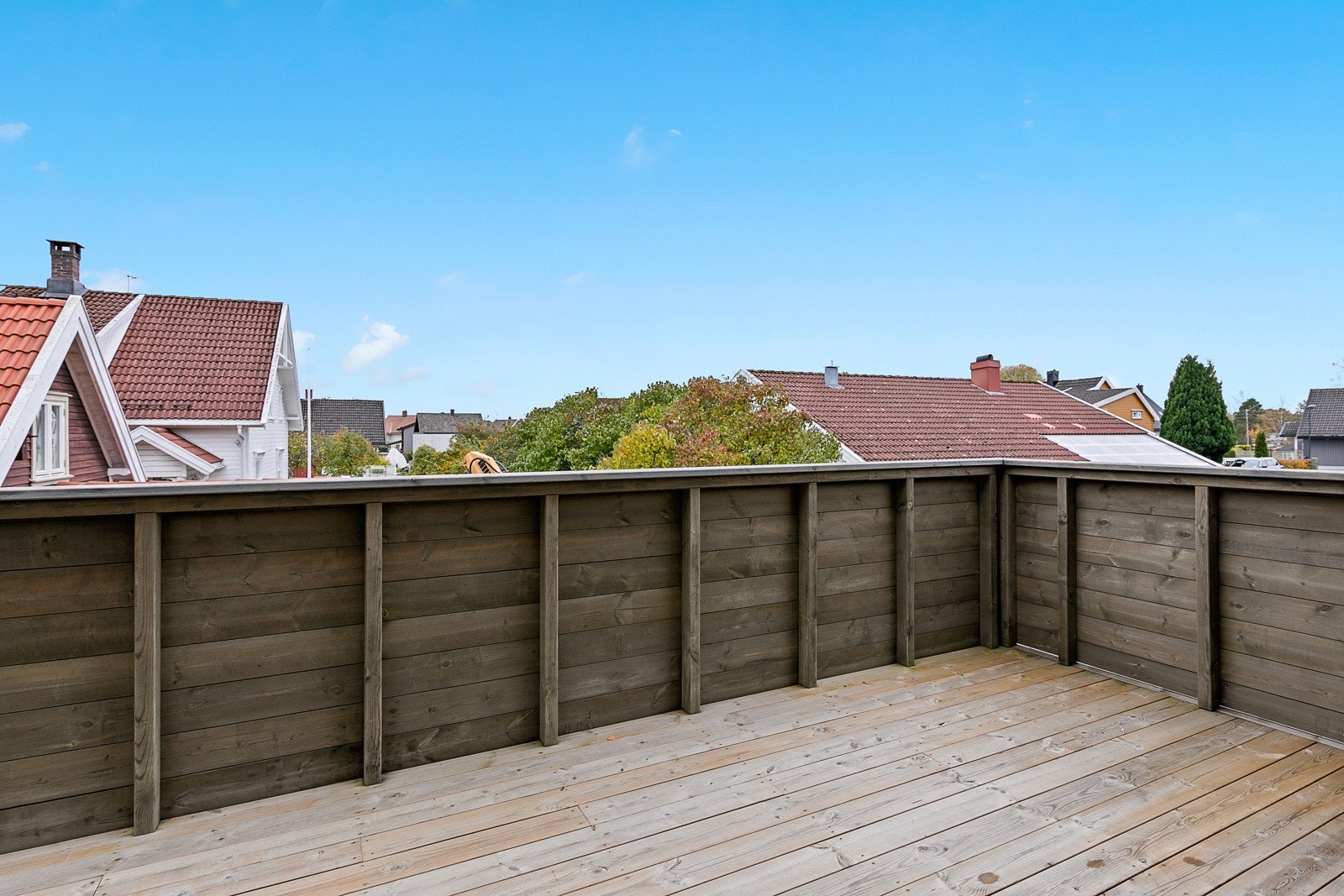 Plass til å innrede med utemøbler Galleribilde