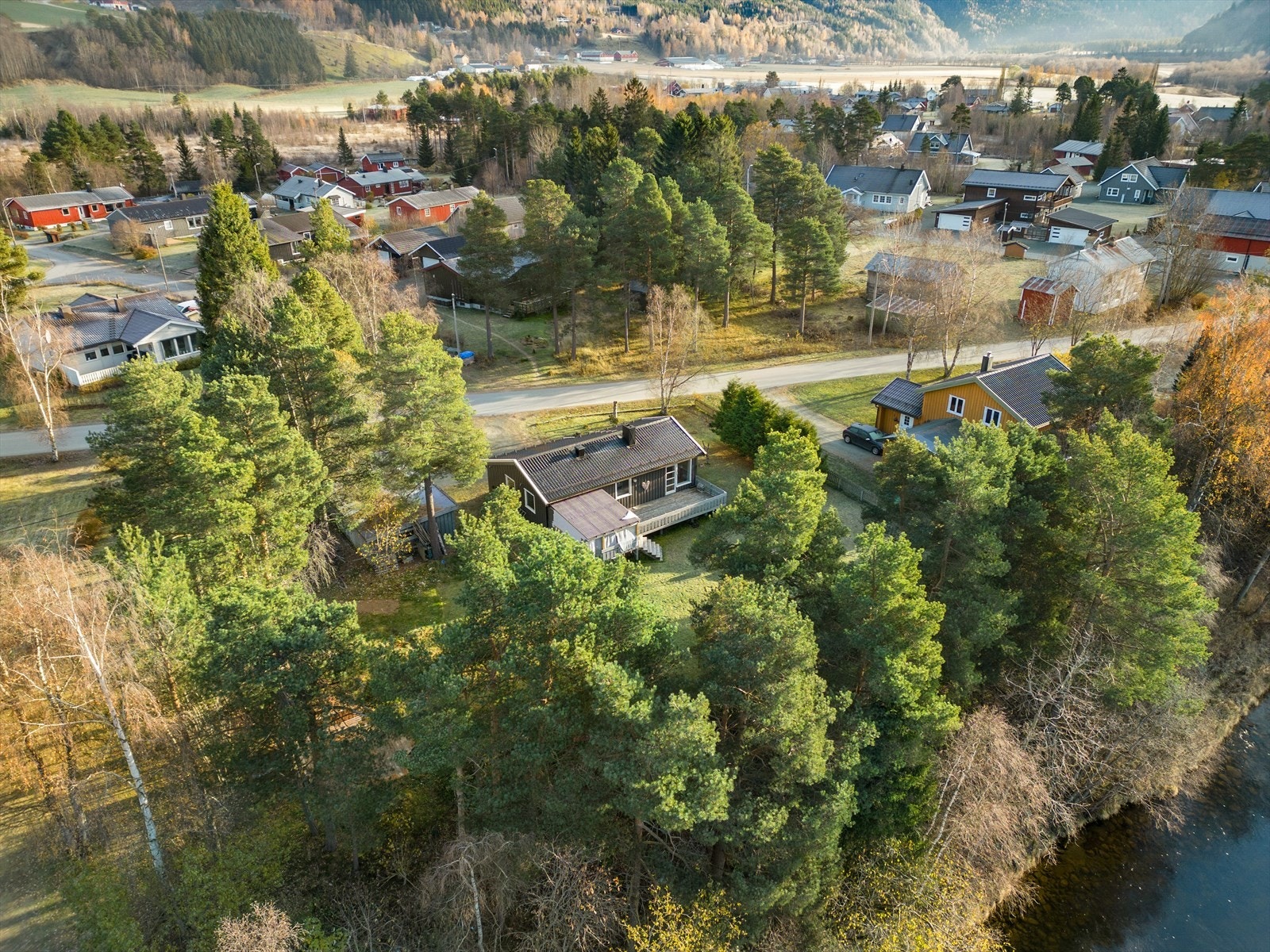 Dronefoto Galleribilde