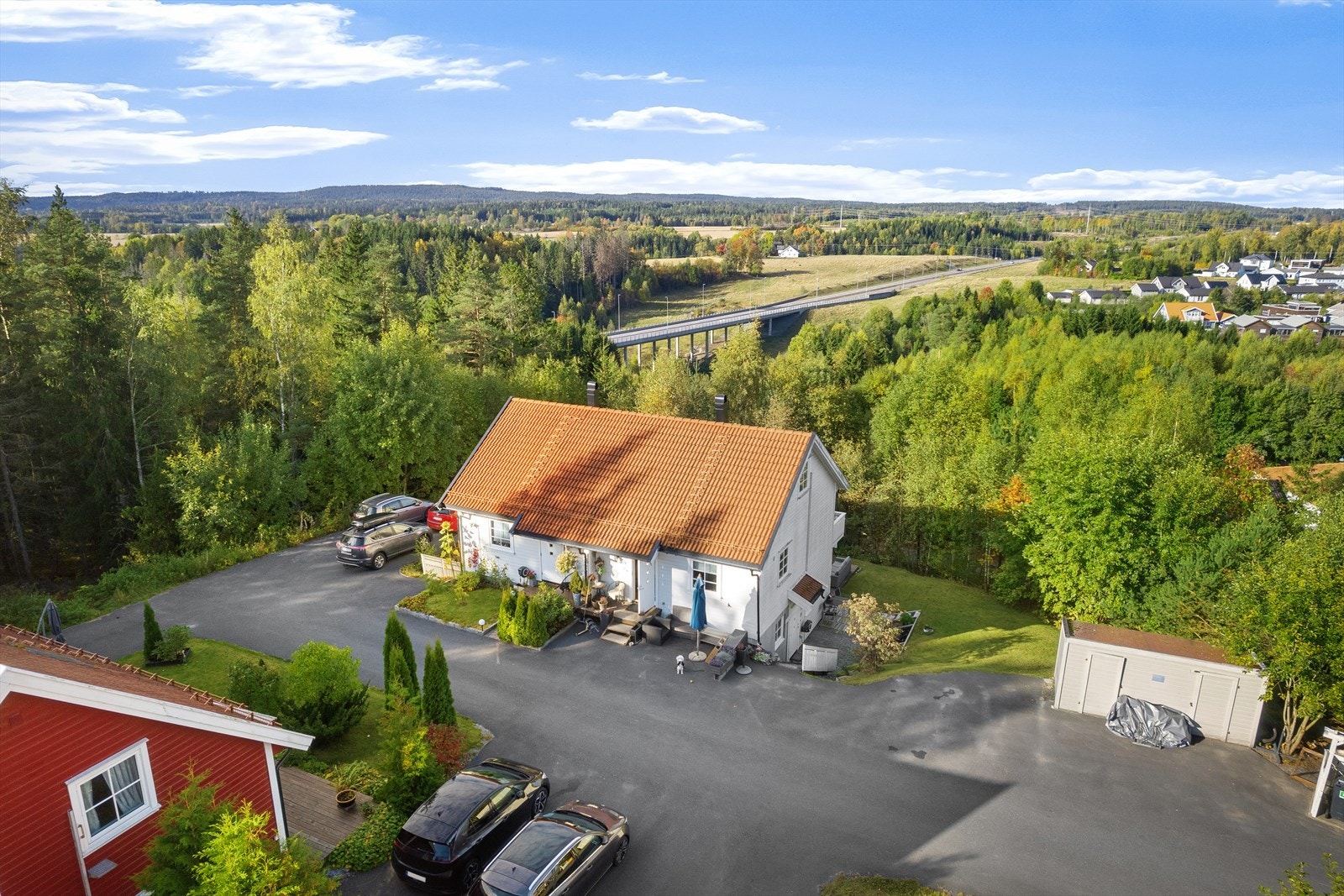 Dronefoto Galleribilde