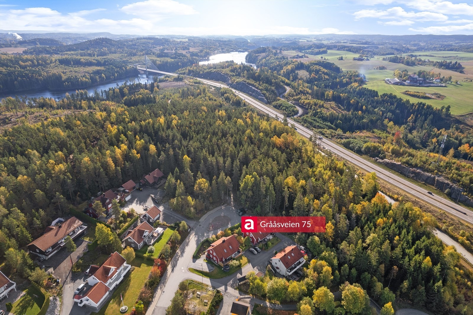 Dronefoto Galleribilde