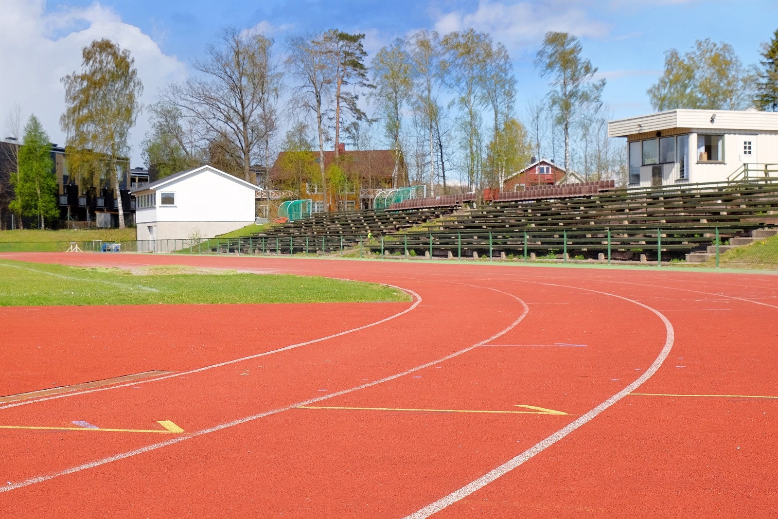 Borre Idrettspark innbyr til aktivitet året rundt. Galleribilde
