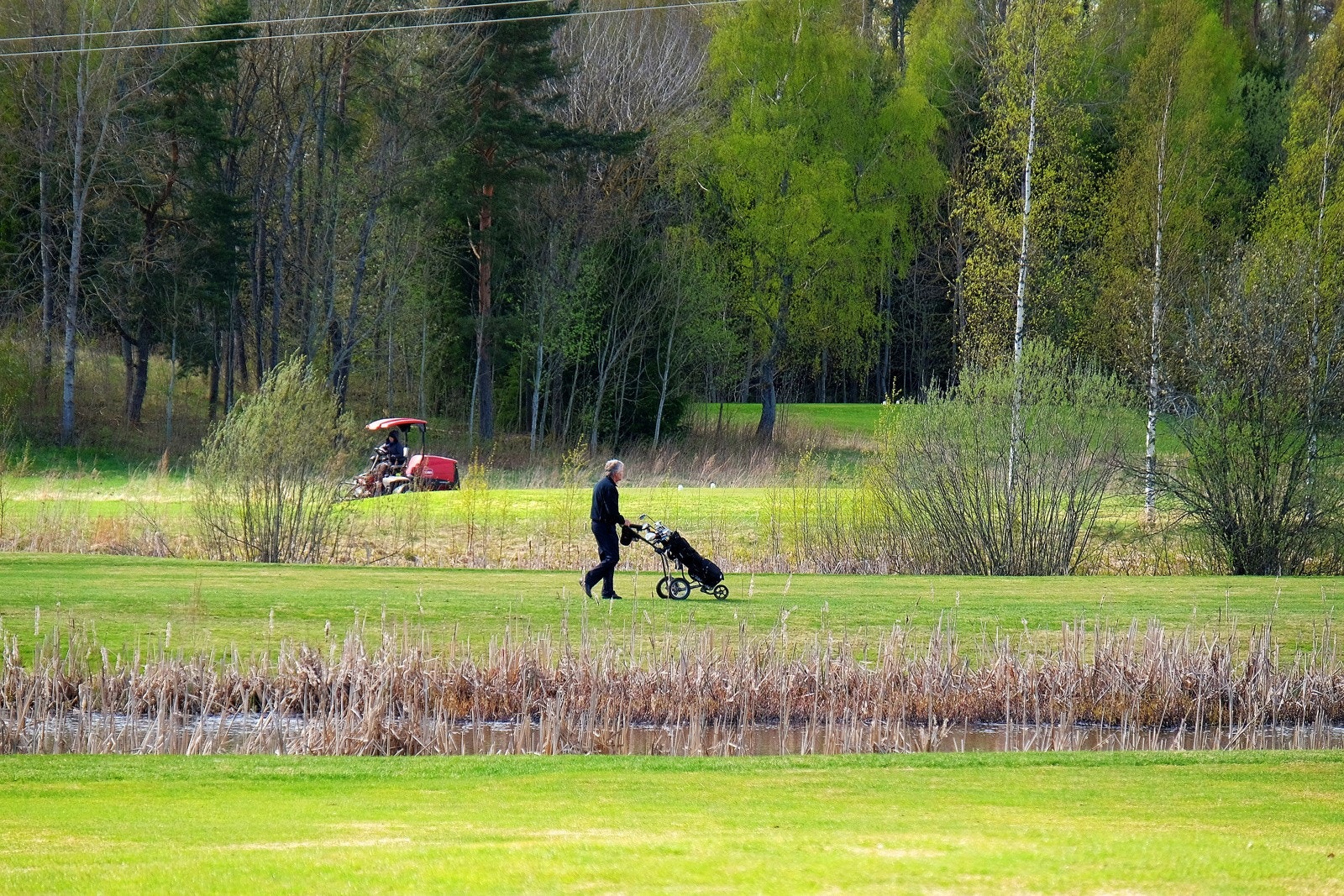 Spektakulære Borre golfbane ligger kun ett steinkast fra boligen. Galleribilde