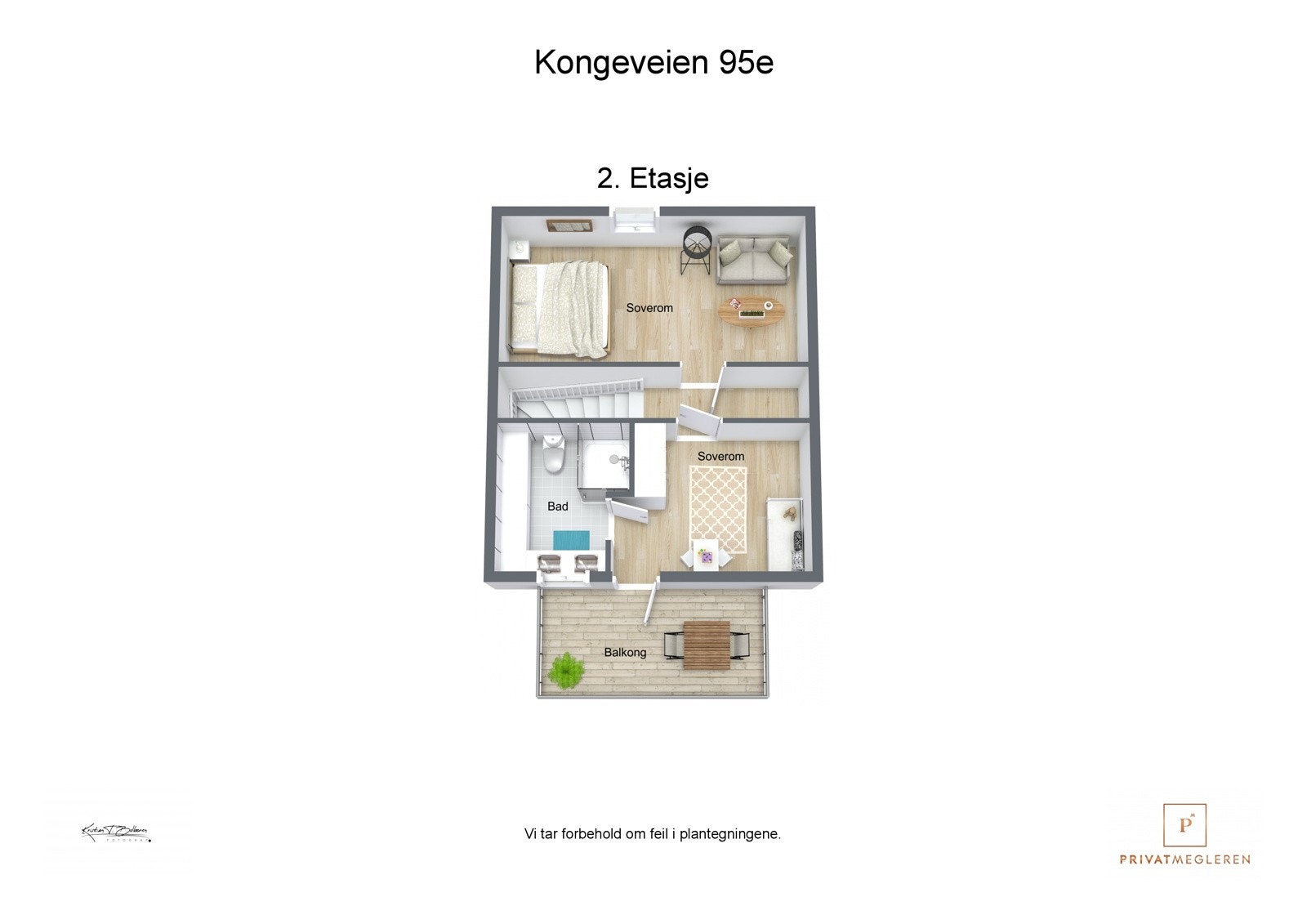 Plantegning 2. etasje Galleribilde