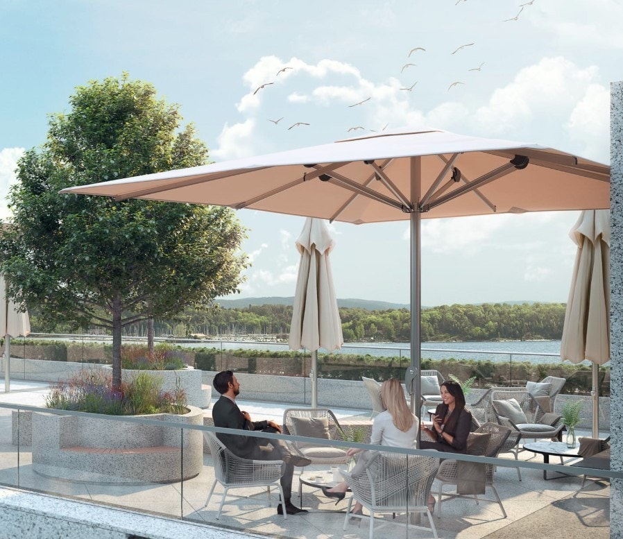 Takterrasse Galleribilde