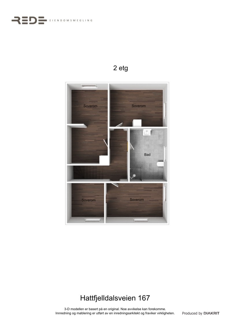 Plantegning 2. etg. Galleribilde