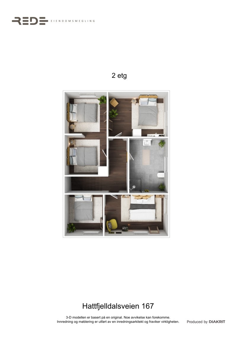 Plantegning 2. etg. Galleribilde