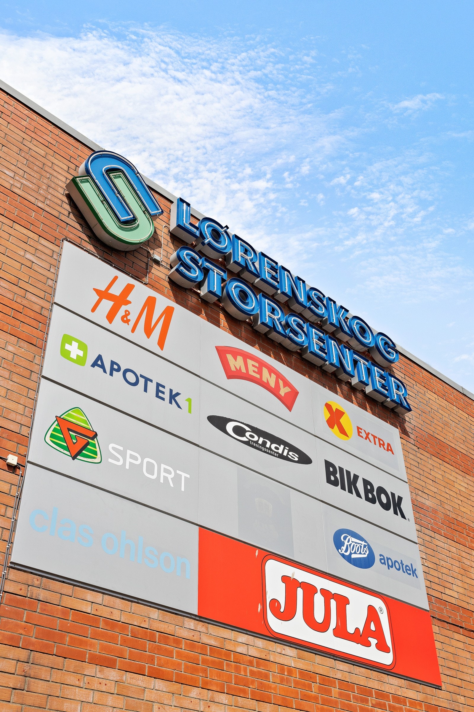 Triaden senter ligger kun et par minutter unna boligen. Galleribilde