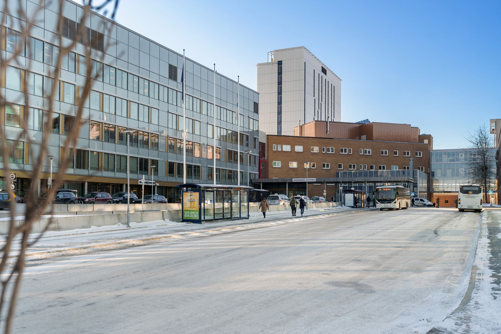 UiT/UNN ligger en kort gå- eller sykkeltur fra boligen.