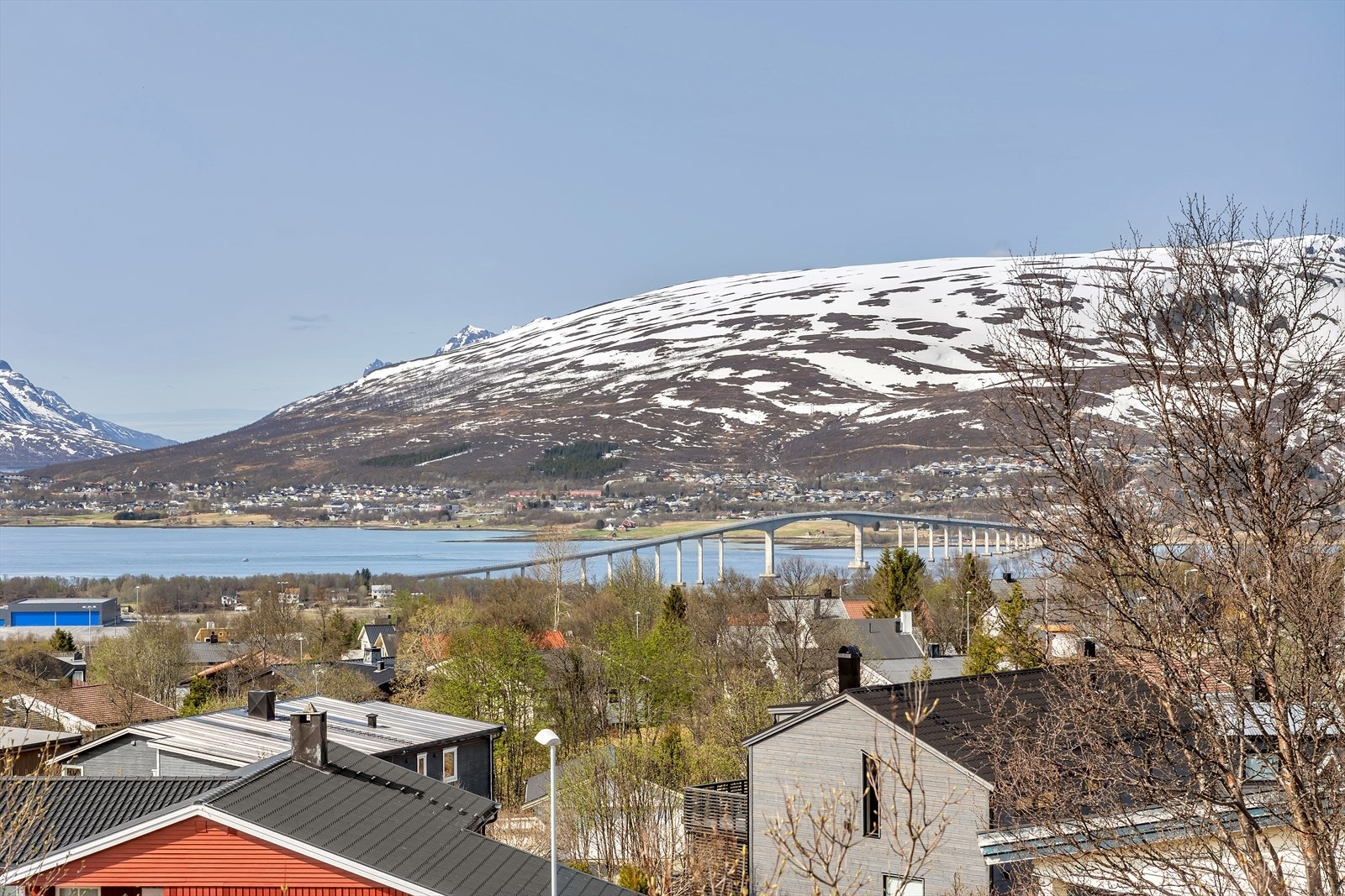 Utsikt fra balkong. Galleribilde
