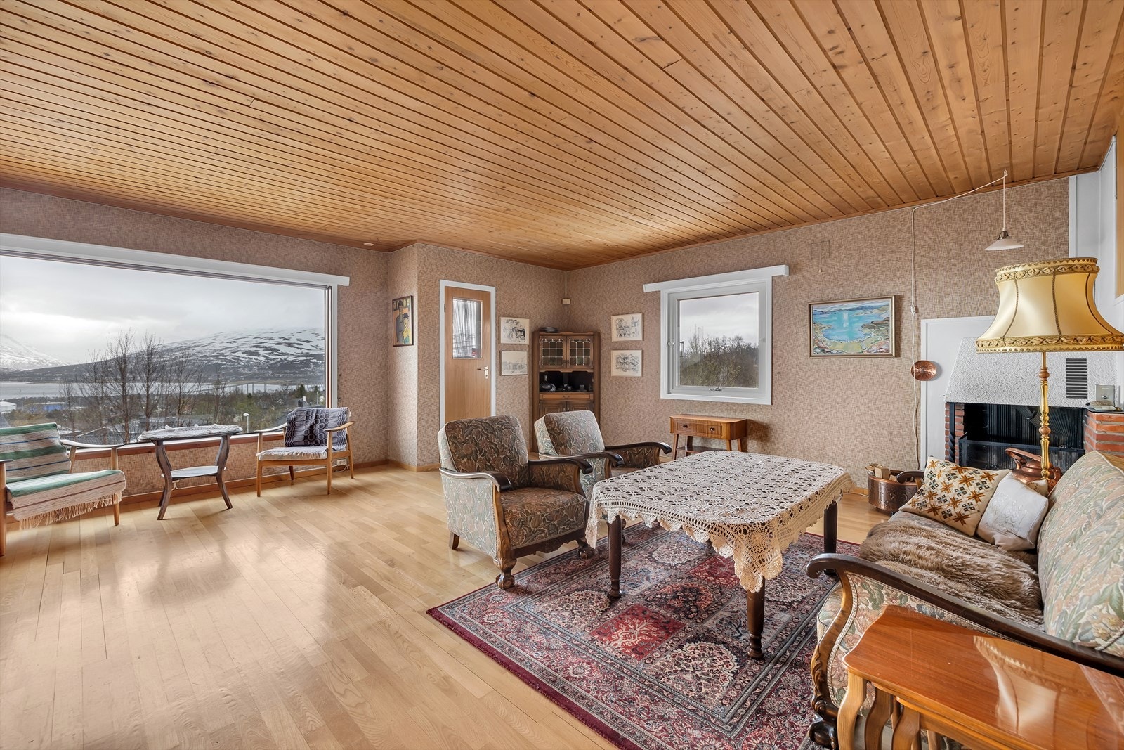 Stue med en fantastisk utsikt. Galleribilde